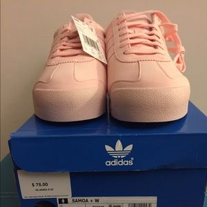Powdered Pink Adidas Samoa